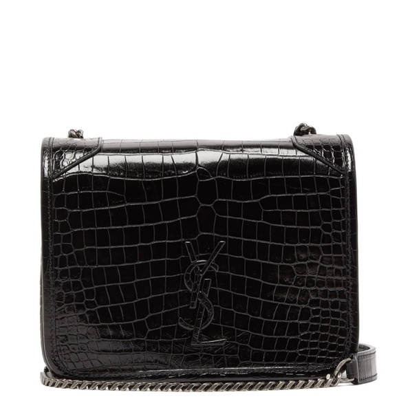 Saint Laurent Handbags - New Wallet on Chain Niki Mini Crocodile